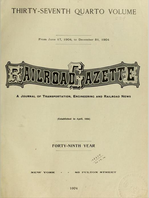 Railroad Gazette