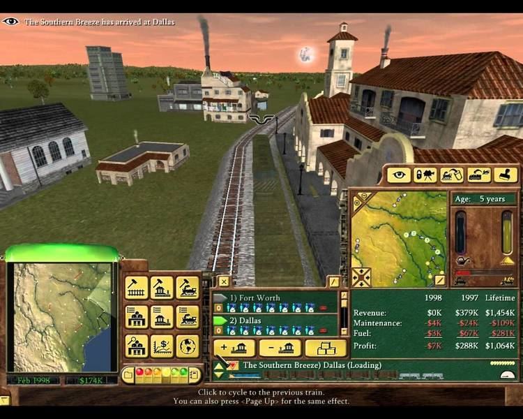 Railroad Tycoon 3 Railroad Tycoon 3 Gameplay YouTube