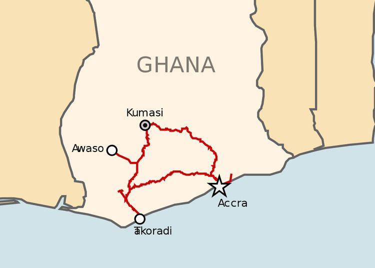 Railway stations in Ghana