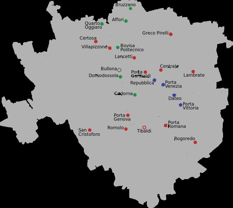 Railway stations in Milan