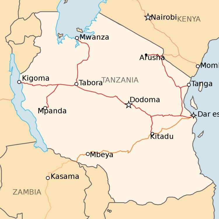 Railway stations in Tanzania