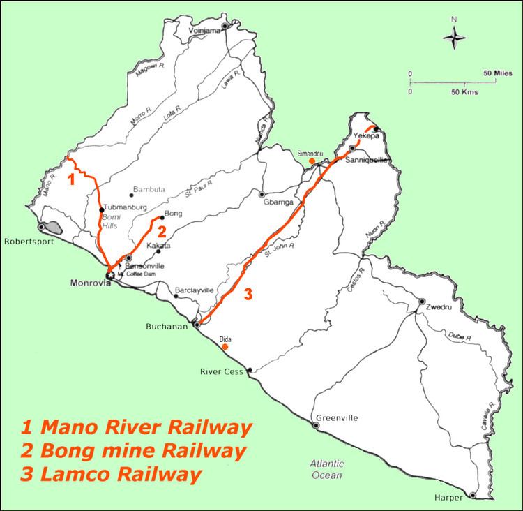 Railways in Liberia