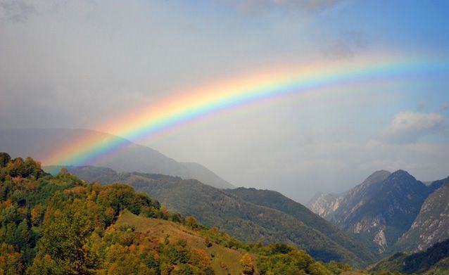 Rainbow At the end of the rainbow 11 stunning images of rainbows and their