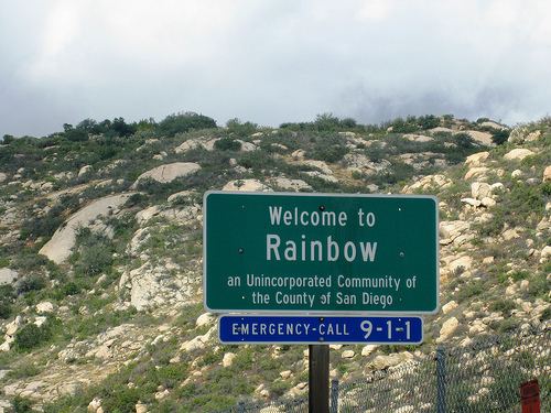 Rainbow, California httpsc1staticflickrcom431032537797362b9cd