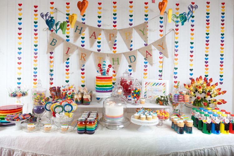 How to throw a Rainbow Party!