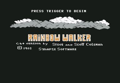 Rainbow Walker Download Rainbow Walker Commodore 64 My Abandonware