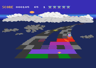 Rainbow Walker Atari 400 800 XL XE Rainbow Walker scans dump download