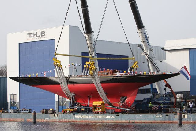 Rainbow (yacht) Rainbow Newest JClass Sailing Yacht Launched at Holland Jachtbouw