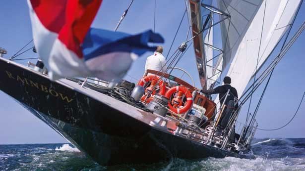 Rainbow (yacht) The spectacular J Class yacht Rainbow Boat International