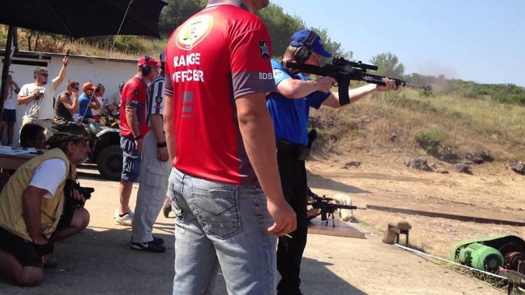 Raine Peltokoski Raine Peltokoski European Rifle Championship 2012 IPSC shoot off