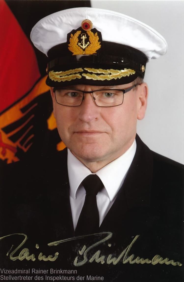 Rainer Brinkmann (politician) German Vice Admiral Gen Rainer Brinkmann Color Glossy Signed