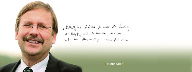 Rainer Koch Gesichter der Nachhaltigkeit Rainer Koch