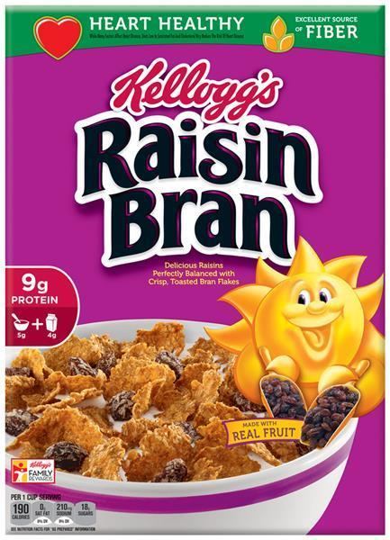 Raisin Bran Kellogg39s Raisin Bran Cereal HyVee Aisles Online Grocery Shopping