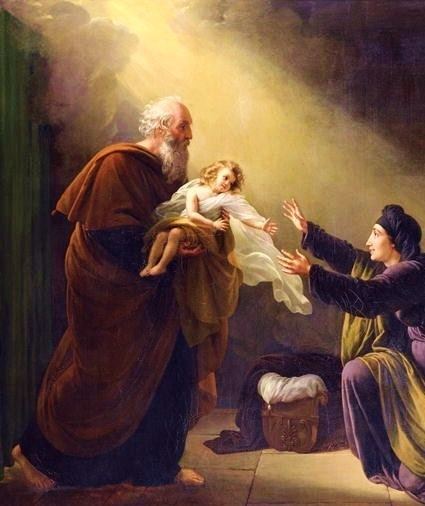 Raising of the son of the widow of Zarephath