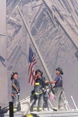 Raising the Flag at Ground Zero httpsuploadwikimediaorgwikipediaen117Gro
