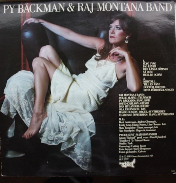 Raj Montana Band Py Bckman Raj Montana Band Sista Frestllningen Used Vinyl