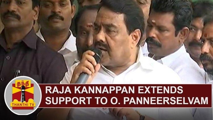 Raja Kannappan Former Minister Raja Kannappan extends support to O Panneerselvam