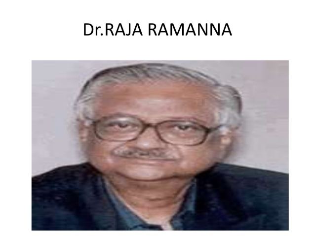 Raja Ramanna Indian scientists