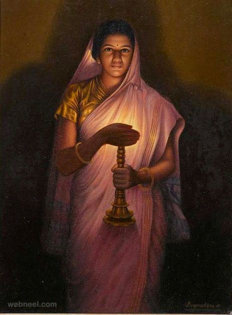 Raja Ravi Varma 25 Best Raja Ravi Varma Paintings 18th Century Indian Traditional