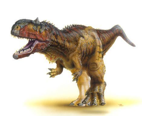 Rajasaurus Rajasaurus narmadensis A Dinosaur A Day