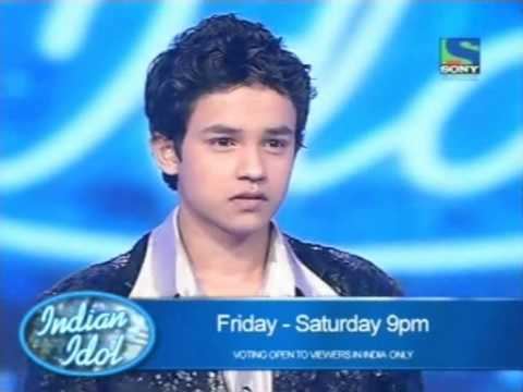 Rajdeep Chatterjee Indian Idol 4 6 Feb Ft Sonu Nigam Rajdeep Chatterjee