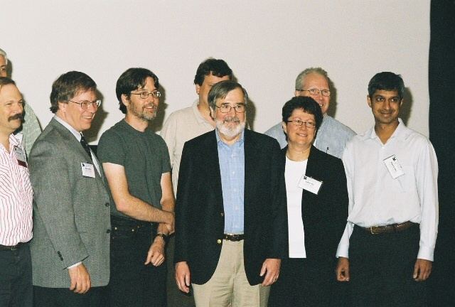 Rajeev Alur FileEdmund Clarke Randal Bryant Rajeev Alur FLoC 2006jpg