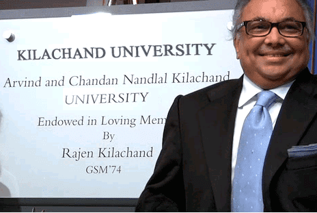 Rajen A. Kilachand Boston University to be Renamed Kilachand