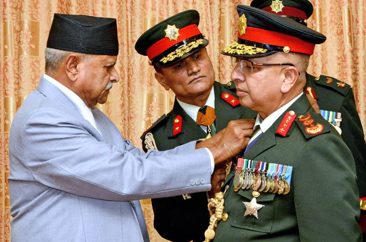 Rajendra Chhetri Prez appoints Gen Rajendra Chhetri as new army chief The Himalayan