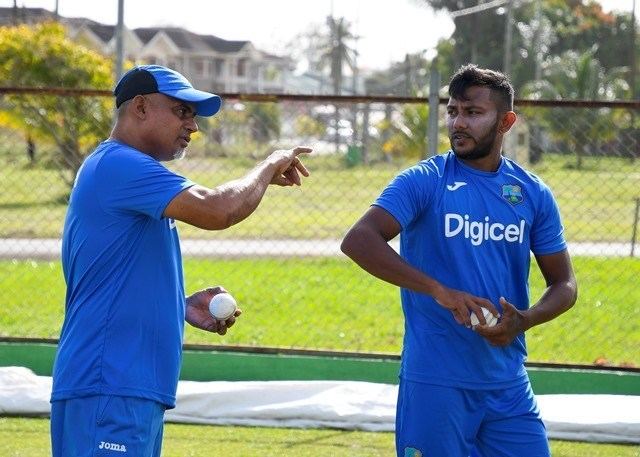 Rajindra Dhanraj Spin Bowling Consultant WICB Jimmy Adams