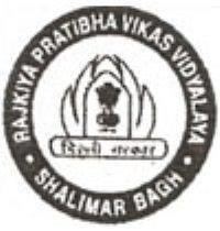 Rajkiya Pratibha Vikas Vidyalaya, Shalimar Bagh, Delhi