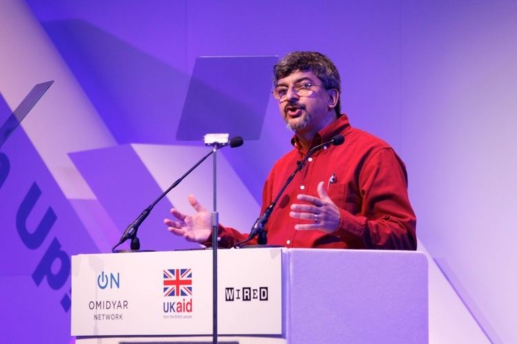 Rakesh Rajani FileRakesh Rajani speaking at the Open Up conference on