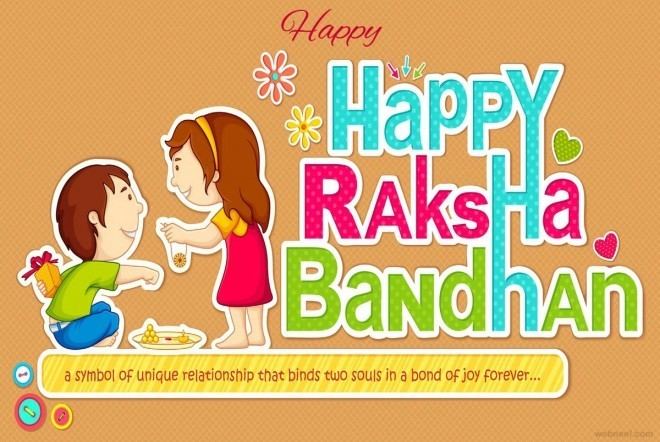 Raksha Bandhan 40 Beautiful Raksha Bandhan Greetings Cards and Wallpapers