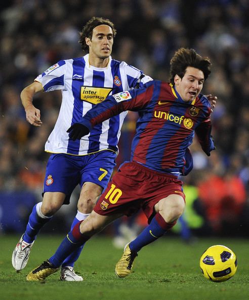 Raúl Baena Lionel Messi and Raul Baena Photos Photos Espanol v Barcelona La