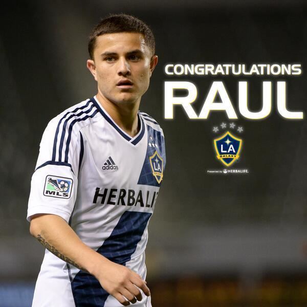 Raúl Mendiola LA Galaxy on Twitter quotCongrats Raul The LAGalaxy have signed Raul