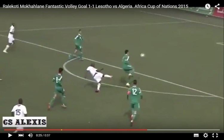 Ralekoti Mokhahlane Ralekoti Mokhahlane Fantastic Volley Goal 11 Lesotho vs Algeria