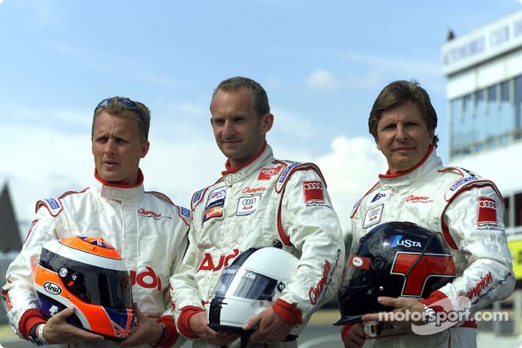 Ralf Kelleners Champion Racing drivers Johnny Herbert Ralf Kelleners and Didier