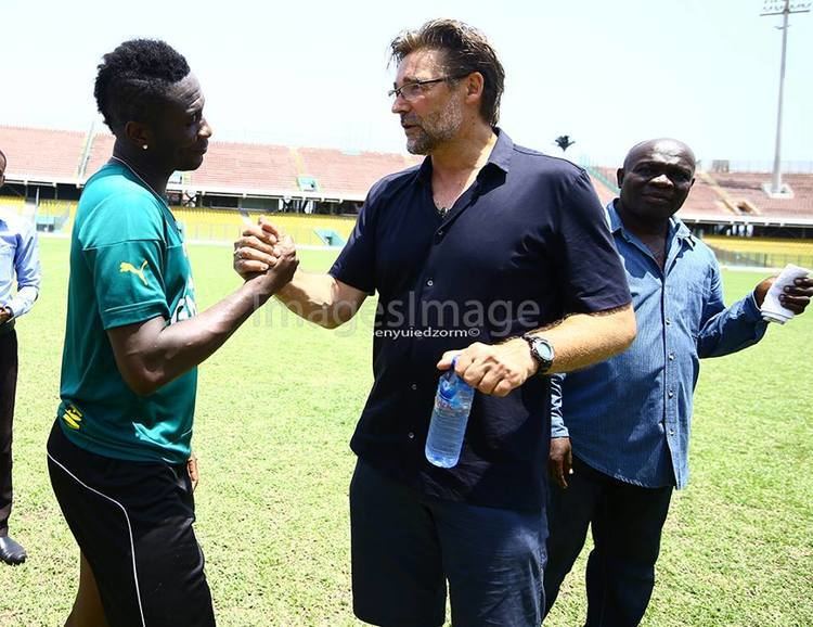 Ralf Zumdick Asamoah Gyan reunites with former Ghana coach Ralf Zumdick after 13