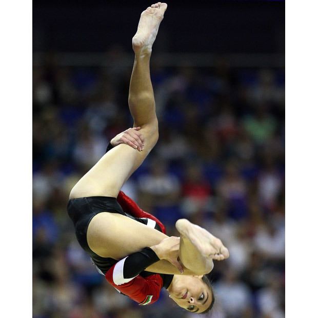 Ralitsa Mileva Ralitsa Mileva of Bulgaria competes in the balance beam Gymnastics