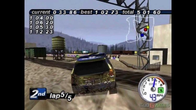 Rally Cross 2 Rally Cross 2 Gameplay PSX PS One HD 720P Playstation classics