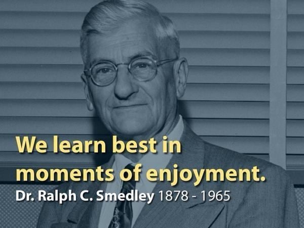 Ralph C. Smedley Egwin Gonthier on Twitter Wise words by Dr Ralph C Smedley
