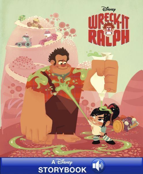 Ralph Read WreckIt Ralph ReadAlong Storybook and CD Disney Books Disney