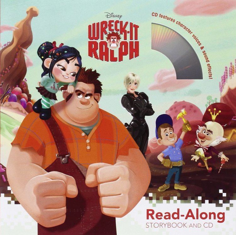 Ralph Read WreckIt Ralph ReadAlong Storybook and CD Disney Book Group