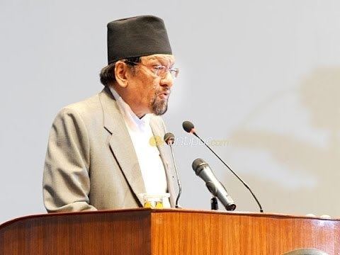 Ram Saran Mahat Nepal Budget Declaration for FY 207172 by Ram Sharan