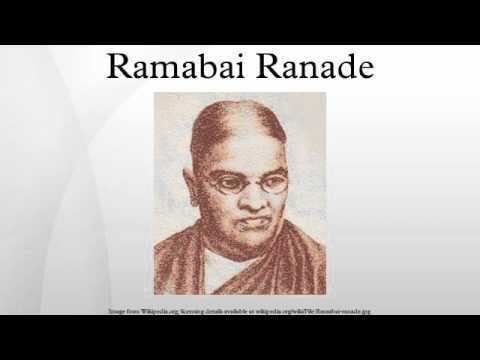 Ramabai Ranade Ramabai Ranade YouTube