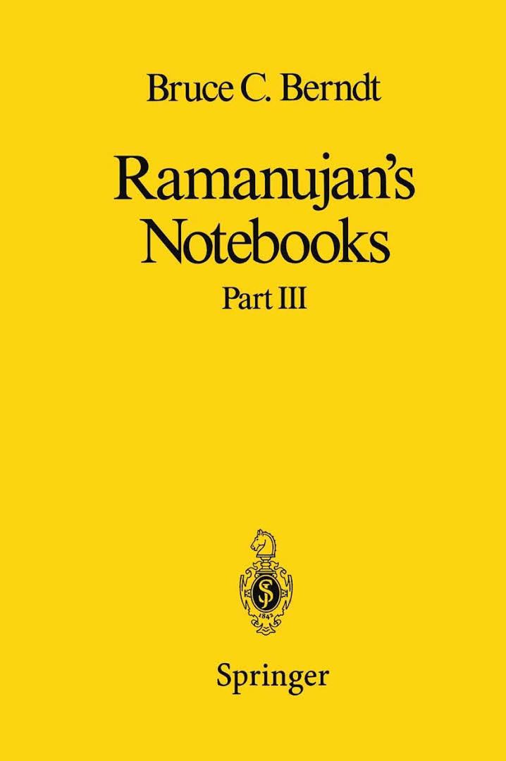 Ramanujan's lost notebook t1gstaticcomimagesqtbnANd9GcTXpRAFOirDp98pQ