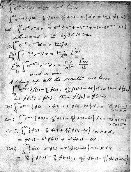 Ramanujan's master theorem
