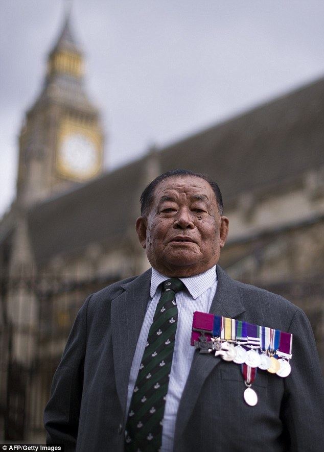 Rambahadur Limbu Only surviving Gurkha to win the Victoria Cross pleads for