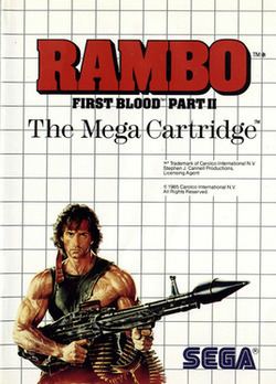 Rambo: First Blood Part II (Master System video game) httpsuploadwikimediaorgwikipediaenthumbb