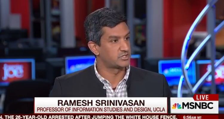 Ramesh Srinivasan Ramesh Srinivasan Social Medias Impact on Political Choices UCLA