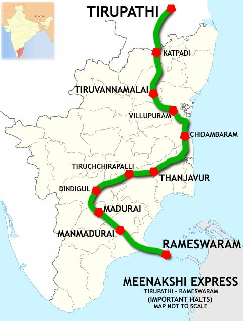 Rameswaram–Tirupathi Meenakshi Express